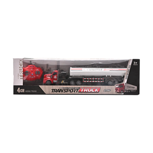 ماشین کنترلی تریلی حمل سوخت Remote Control TRANSPORT TRUCK مقیاس 1:48_اسباب بازی